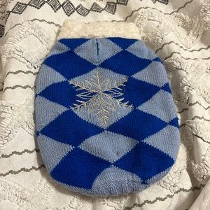 Blue XS Dog Sweater East Side Collection
